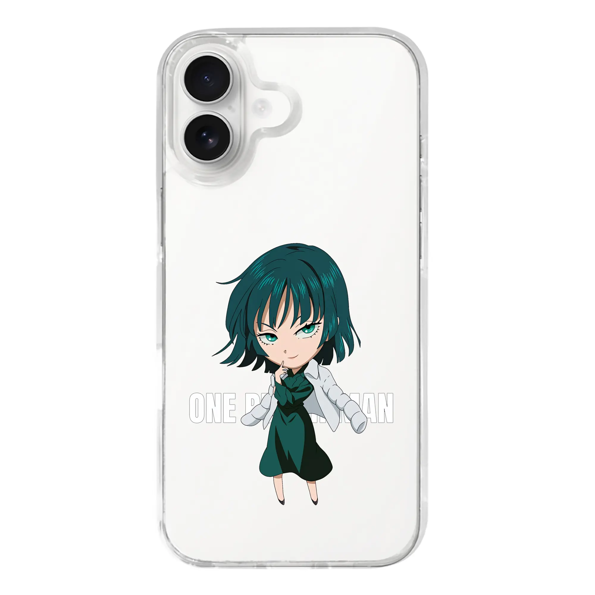 ワンパンマン グッズ 地獄のフブキ - iPhone 17シリーズ 透明スマホケース – 薄型・耐衝撃・精密フィット保護カバー